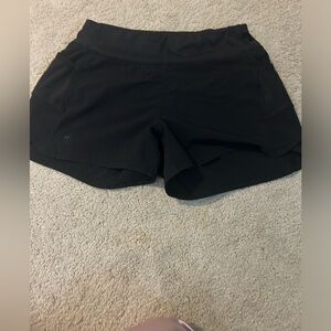 black athleta girl shorts